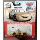 Disney Pixar Cars 2023 Character Cars (Mix 11) 1:55 Scale Diecast Vehicles, Lightning McQueen Deputy Hazzard