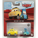 Pixar Cars Character Cars 2023 1:55 Scale Diecast Vehicles (Mix 5), Luigi and Guido - FJH93