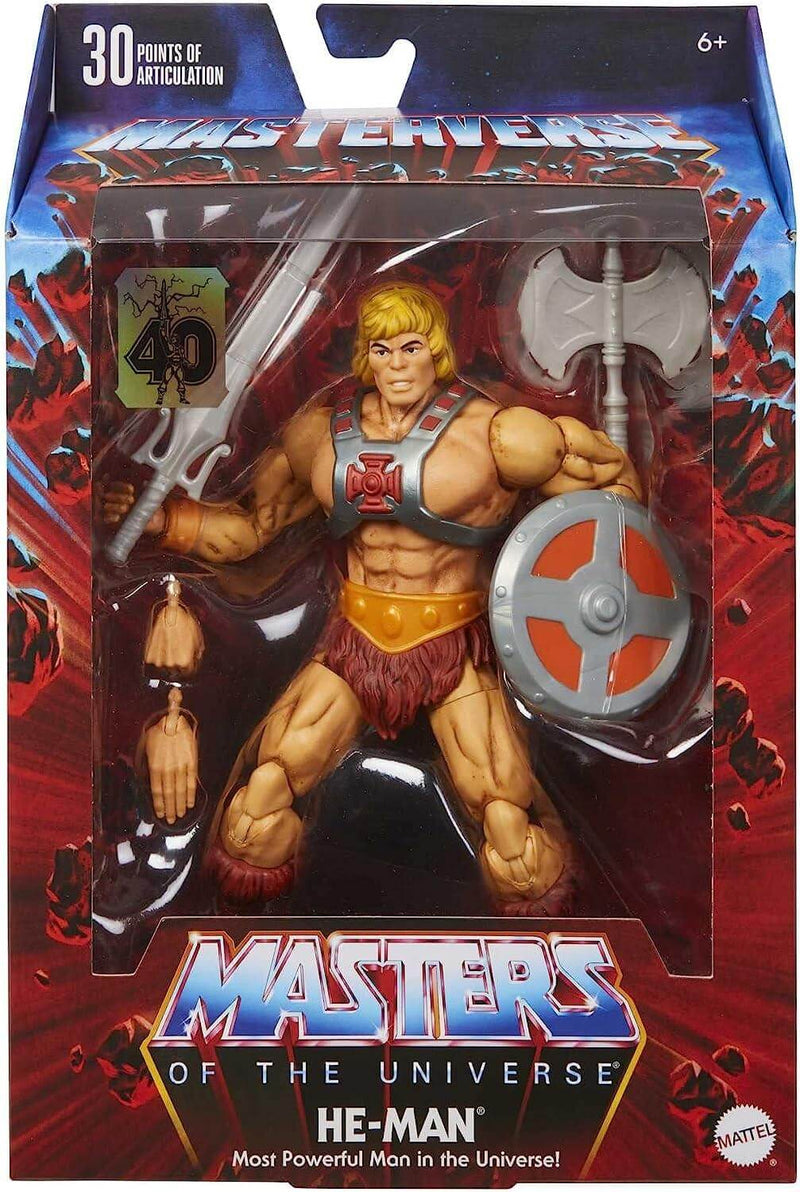 Masters of the Universe Masterverse Action Figures - Mattel, He-an 40th Ann.