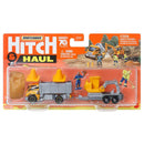 Matchbox 2023 Hitch & Haul (Wave 2) 1:64 Scale Diecast Vehicles, MBX Construction Zone