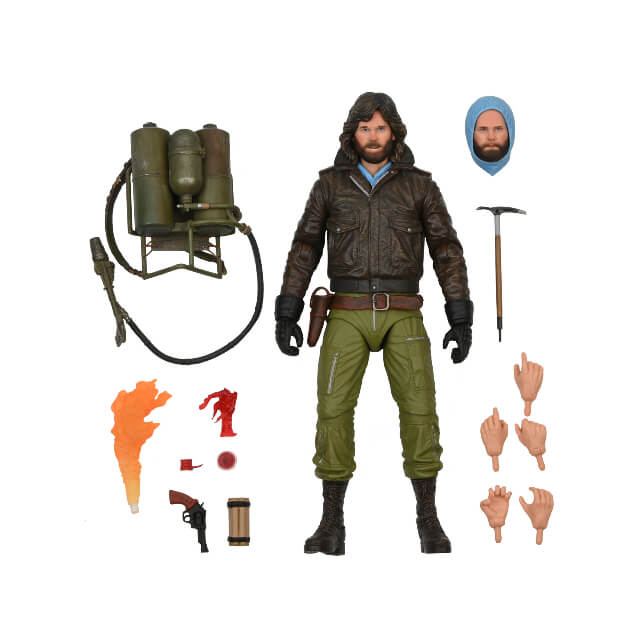 NECA The Thing Ultimate Macready v2 (Station Survival) 7 Inch Scale Action Figure, unpackaged