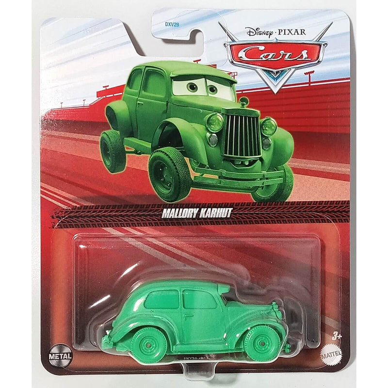 Pixar Cars Character Cars 2024 (Cars On the Road Series) 1:55 Scale Diecast Cars, Mallory Karhut