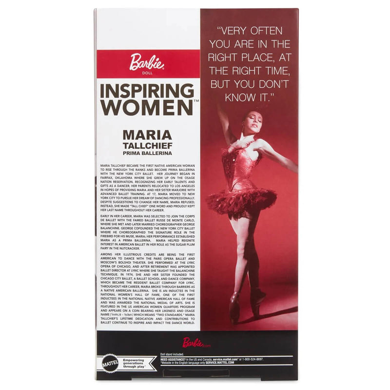 Maria Tallchief Barbie Signature Doll Inspiring Women Series