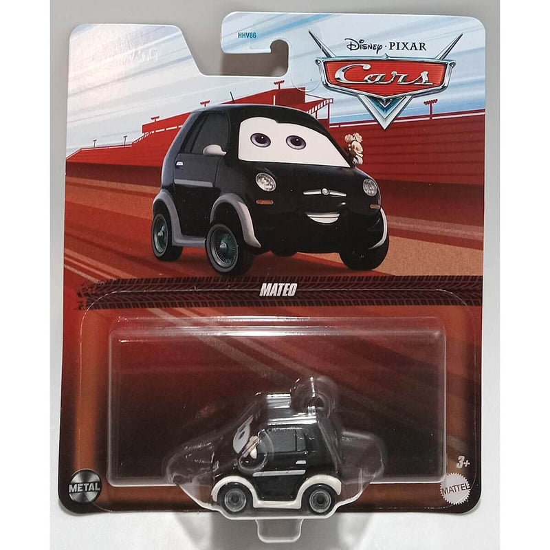 Pixar Cars Character Cars 2024 (Cars On the Road Series) 1:55 Scale Diecast Cars, Mateo