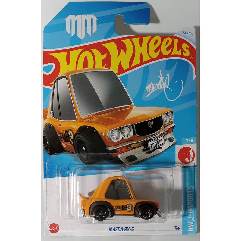 Hot Wheels 2024 Mainline HW J-Imports Series 1:64 Scale Diecast Cars (International Card) mazda rx-3