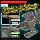 Jurassic World Rebirth Mosasaurus Plannosaurus Model Kit, showing how to create skeleton build or dinosaur build