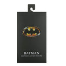 Batman logo on a black packaging with 'Batman Clothed Action Figure' text.