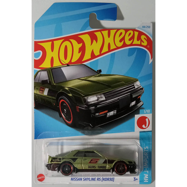 Hot Wheels 2024 Mainline HW J-Imports Series 1:64 Scale Diecast Cars (International Card) Nissan skyline rs (kdr30)