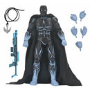 Nobody Mirage comics action figure with cape, weapons, and accessories on a white background