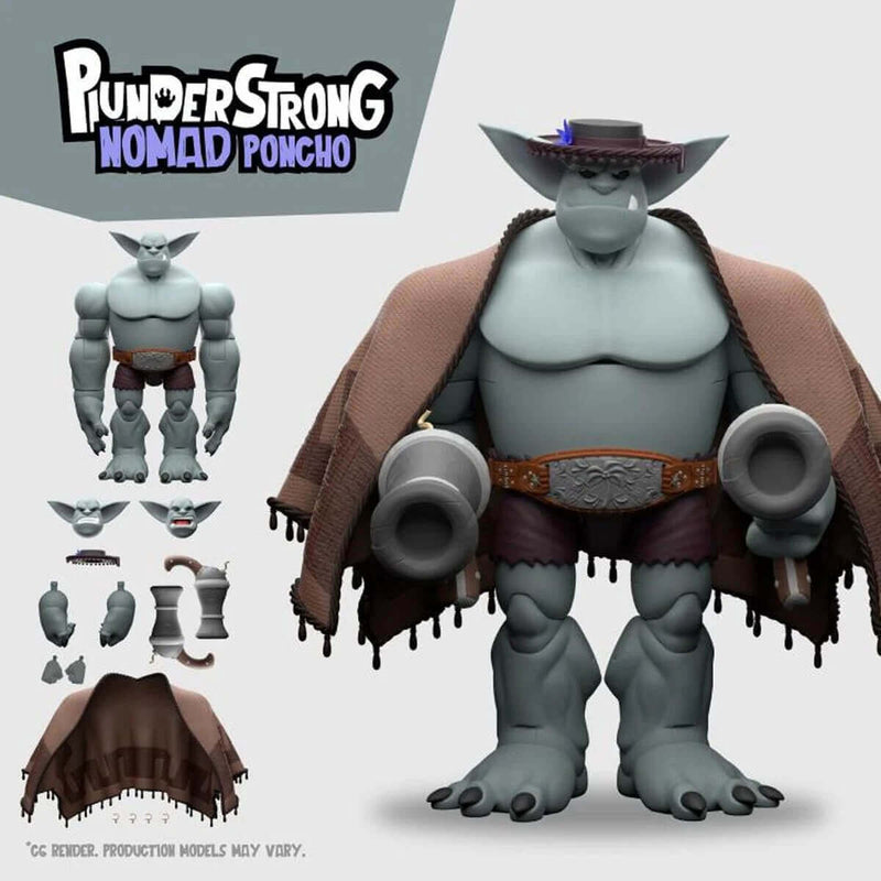 Lone Coconut - Plunderstrongs 1:12 Scale Action Figures, Nomad Poncho with accessories