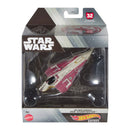Hot Wheels 2025 Star Wars Starships Select (Mix 1), Obi Wan Kenobi's Jedi Starfighter