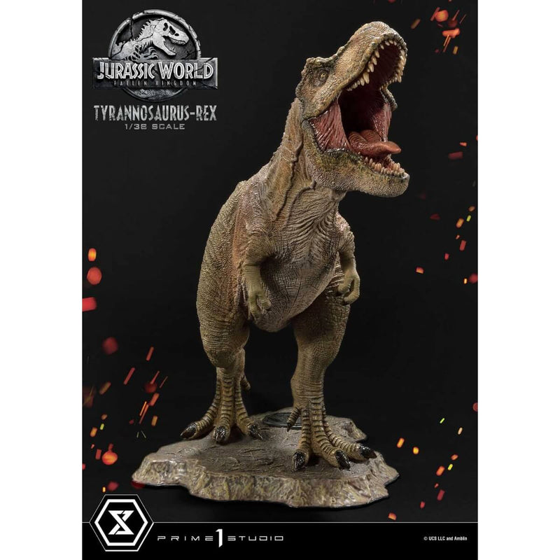 Tyrannosaurus Rex 1/38 Scale 9" Statue - Jurassic World: Fallen Kingdom - Prime Studio, front view