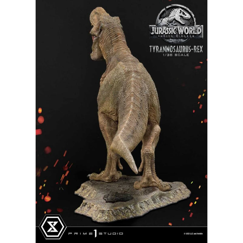 Tyrannosaurus Rex 1/38 Scale 9" Statue - Jurassic World: Fallen Kingdom - Prime Studio, back view