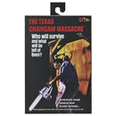 Leatherface (Texas Chainsaw 50th) Ultimate 7" Scale NECA Action Figure, package front