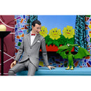 Pee-wee Herman Ultimate NECA 7-Inch Scale Action Figure sitting next to his pal, Pterri 