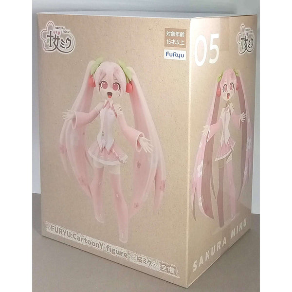 FuRyu Vocaloid Hatsune Miku Sakura Miku Version Pink 6 1/2" Cartoon Figure