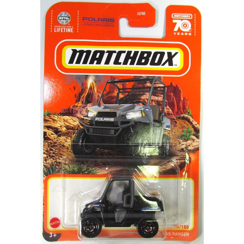 Matchbox 2023 Mainline Cars (Mix 6) 1:64 Scale Diecast Cars, Polaris Ranger