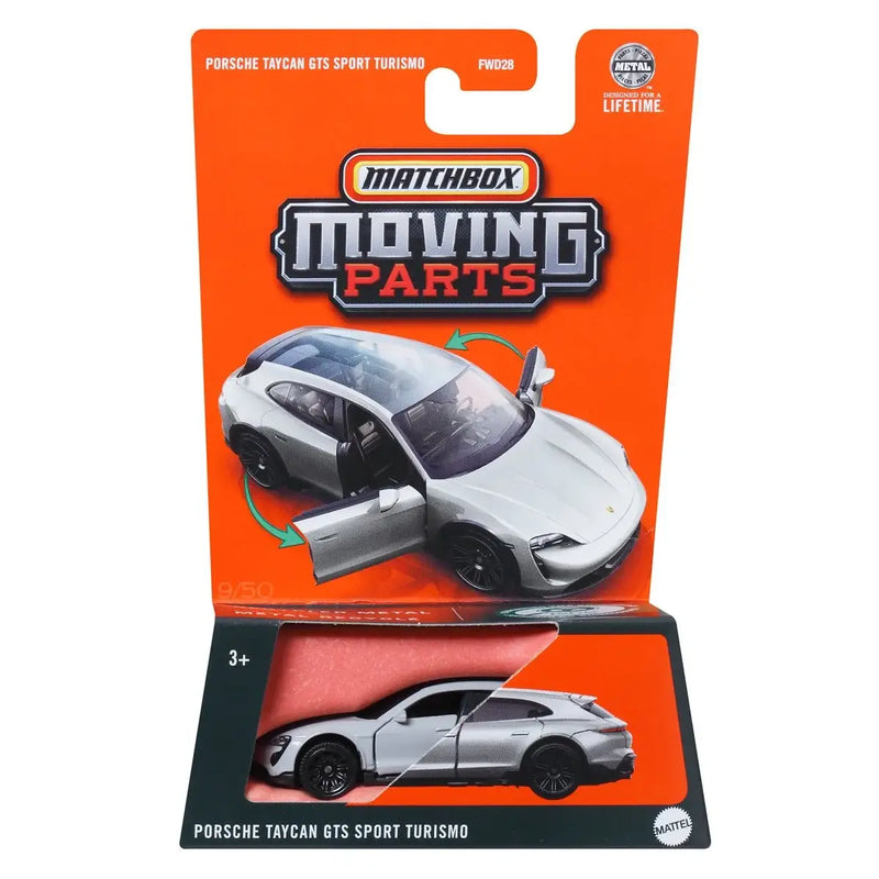 Matchbox 2025 Moving Parts (Mix 1) Porsche Taycan GTS Sport Turismo