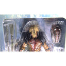 NECA Prey Ultimate Feral Predator 7-Inch Scale Action Figure, closeup of predator's face