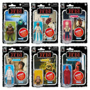 Star Wars Return of the Jedi Retro 3.75" Action Figures Set of 6, unpackaged figures on cards