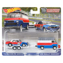 Hot Wheels Premium 2023 Car Culture Team Transport (Wave 2) Diecast Vehicles, '70 Rover P6 Group 2 - HW Rally Hauler
