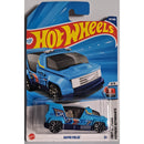 Hot Wheels Rapid Pulse toy car in packaging with blue and black design