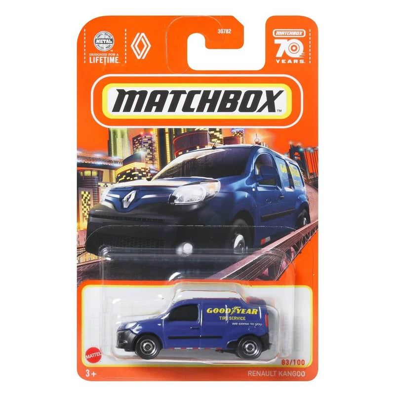 Renault Kangoo, Matchbox 2023 Mainline Cars (Mix 10) 1:64 Scale Diecast Cars