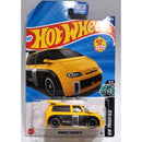 Hot Wheels Renault Espace F1 toy car in packaging with Hot Wheels logo.