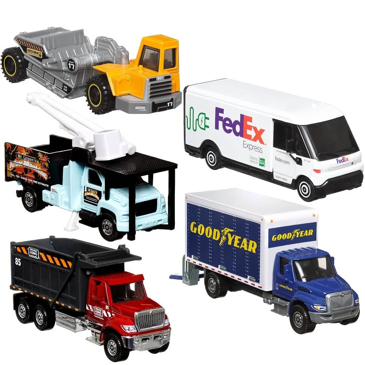 Matchbox Rev Rigs Matchbox 2023 Working Rigs (Wave 4) Diecast Vehicles