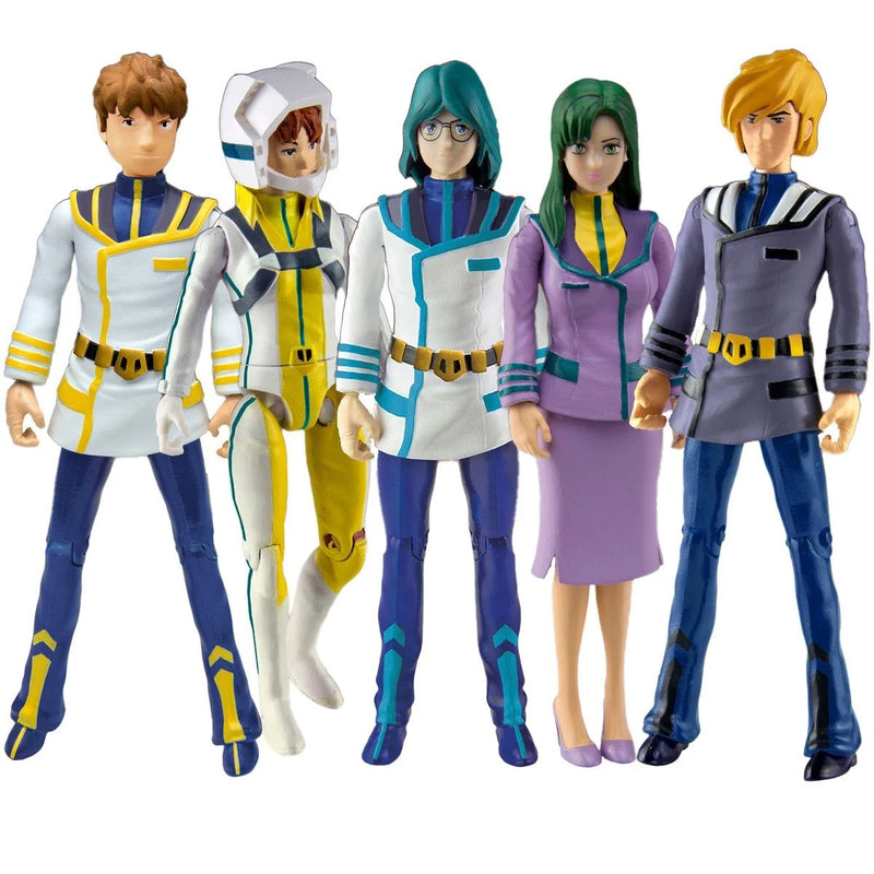 Robotech 4-Inch Action Figures 5-Piece Collector's Bundle (Series 3)