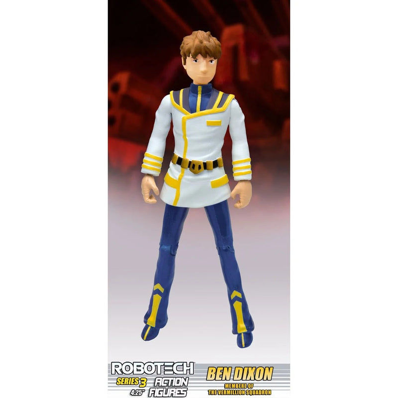 Robotech 4-Inch Action Figures 5-Piece Collector's Bundle (Series 3), Ben Dixon