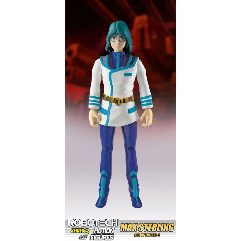 Robotech 4-Inch Action Figures 5-Piece Collector's Bundle (Series 3), Max Sterling