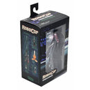 RoboCop Poster Series Ultimate 7-Inch Scale NECA Action Figure, side of the window packaging