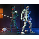 Synja Robots 2-Pack (TNMT, Last Ronin) 7" Scale NECA Action Figures, holding swords