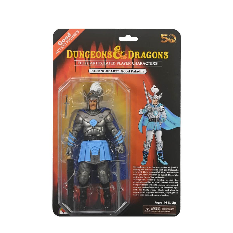 Dungeons & Dragons 50th Anniversary NECA 7" Scale Action Figures, Strongheart in package