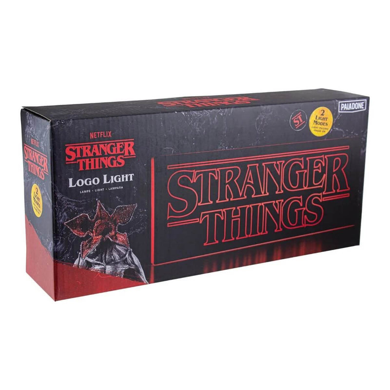 Paladone Stranger Things LED 12-Inch logo light, packaged