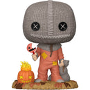 Funko Pop! vinyl figure of a character with a pumpkin and burning jack-o'-lantern on a white background