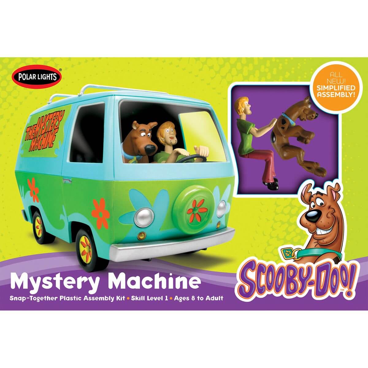 Scooby-Doo Mystery Machine 1:25 Scale Model Kit