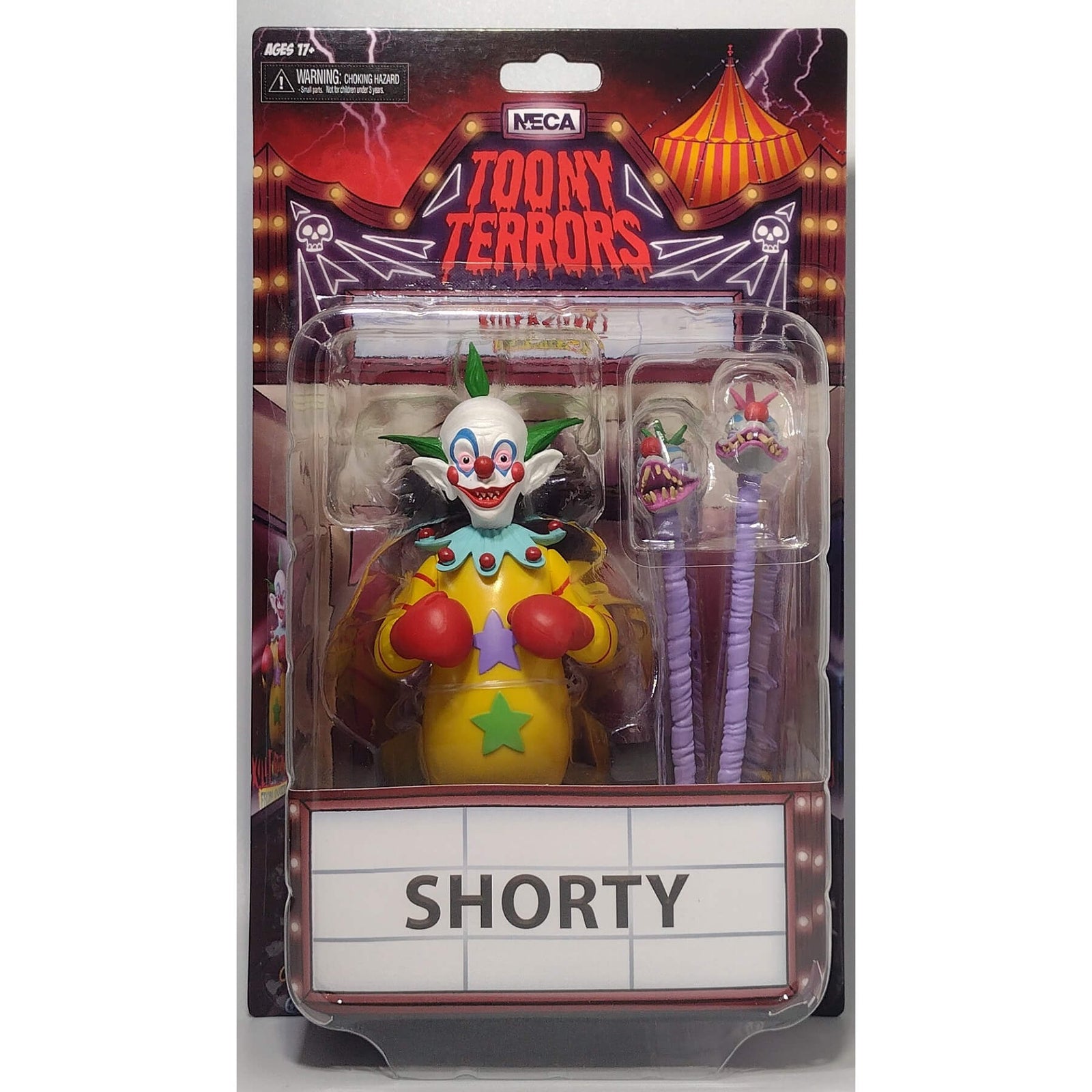 NECA Toony Terrors Shorty – 15,2 Cm Figur, Killer Klowns Aus Dem Weltraum