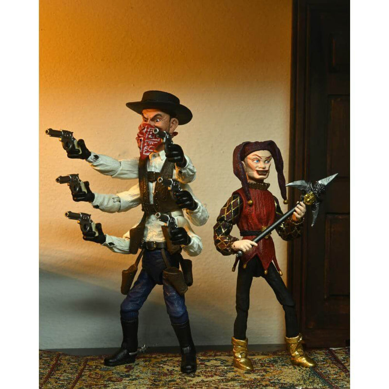 Puppet Master Six Shooter and Jester NECA Action Figure 2-Pack, figures unpackaged