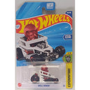 Hot Wheels toy car in packaging with 'Skull Shaker' and 'Experimotors' branding.