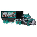 Hot Wheels 2025 Track Fleet (Mix 1) 1:64 Scale Trucks, Speed Hauler