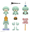 Squidward Tentacles - SpongeBob SquarePants Ultimates 7" Scale Action Figure - Super7, figure with accessories