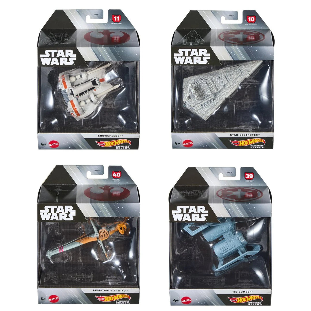Hot Wheels 2026 Star Wars Starships Select – Mix 1