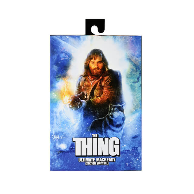 NECA The Thing Ultimate Macready v2 (Station Survival) 7 Inch Scale Action Figure, packaging front