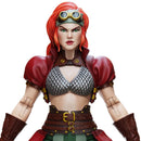 Red Sonja Steampunk Epic H.A.C.K.S. 1:12 Scale Action Figure up close waist up