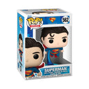 Funko Pop! Superman vinyl figure packaging on a white background