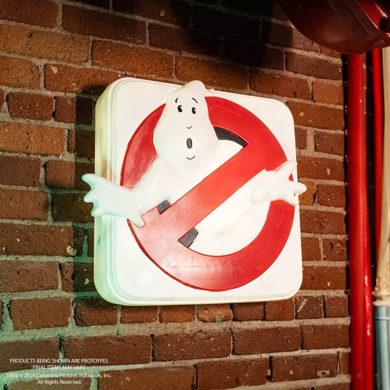 Ghostbusters Wall Decor 3-Piece Bundle - Trick Or Treat Studios, Ghostbuster logo "No Ghosts" sign