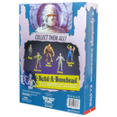 Goosebumps Build-A-Bonehead toy packaging with character illustrations and text.