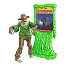 Scarecrow figure from Goosebumps series with green standee on a white background